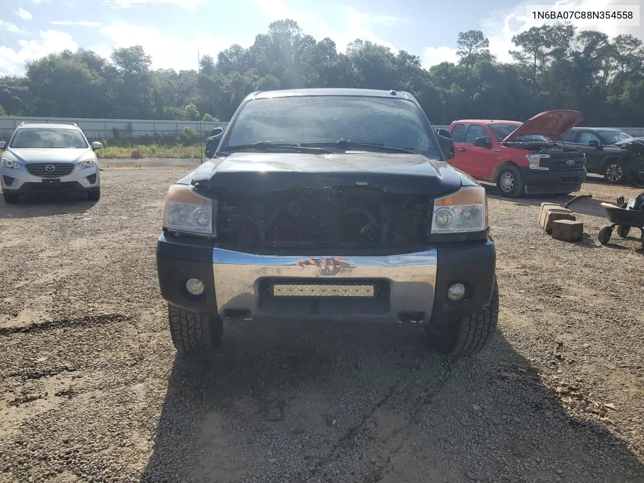 1N6BA07C88N354558 2008 Nissan Titan Xe