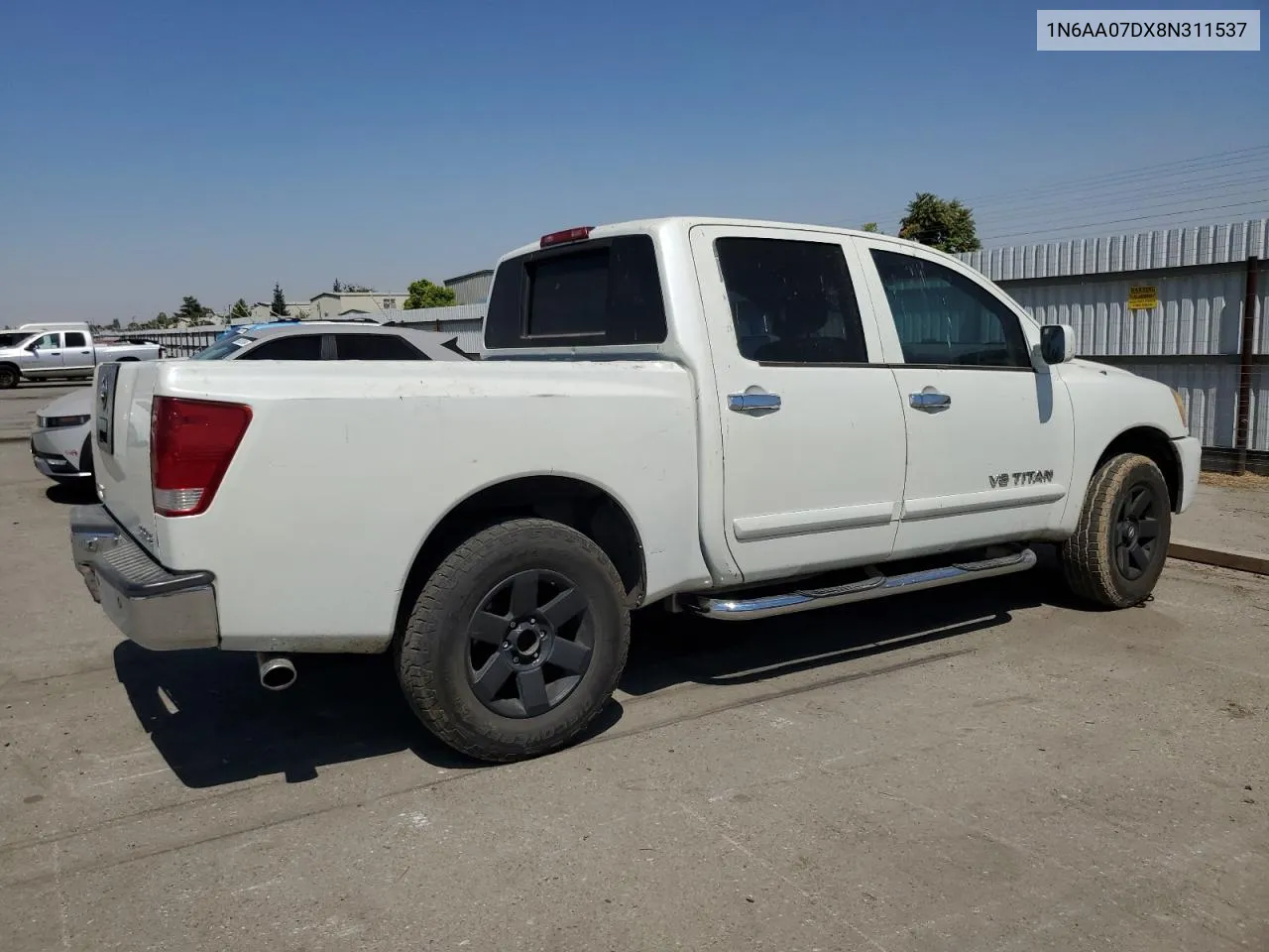 1N6AA07DX8N311537 2008 Nissan Titan Xe