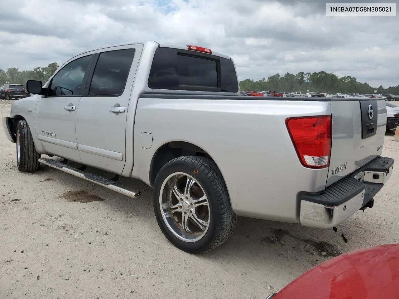 1N6BA07D58N305021 2008 Nissan Titan Xe