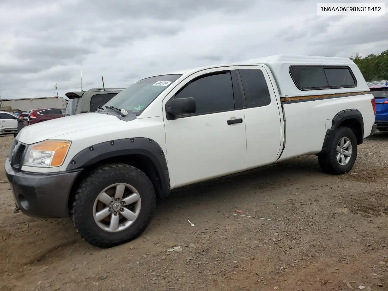 2008 Nissan Titan Xe VIN: 1N6AA06F98N318482 Lot: 70489284