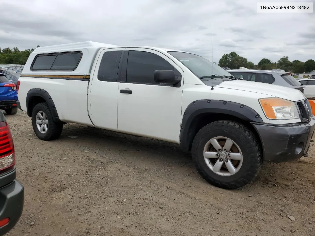 2008 Nissan Titan Xe VIN: 1N6AA06F98N318482 Lot: 70489284