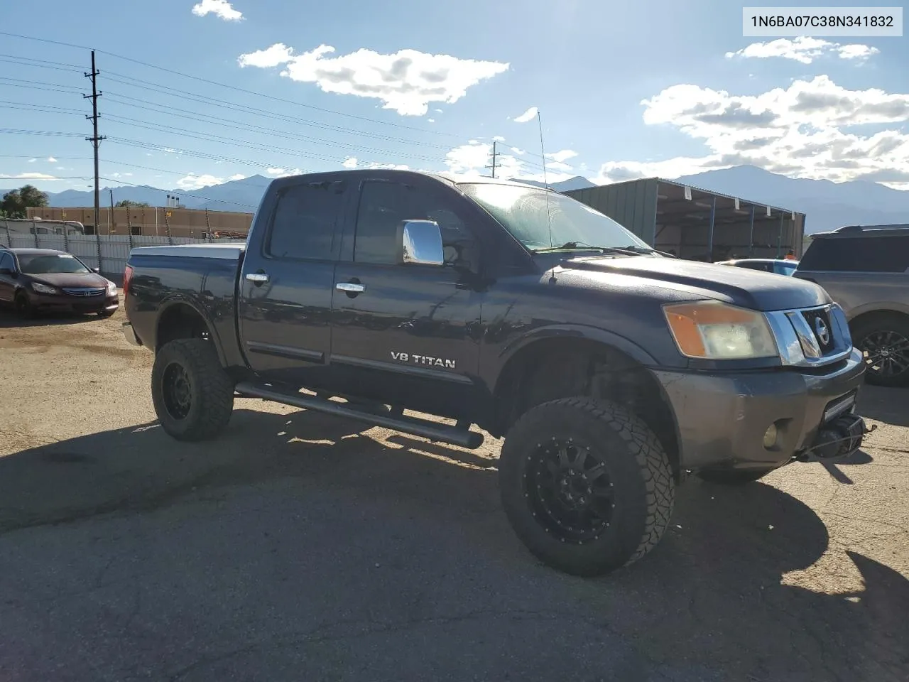 2008 Nissan Titan Xe VIN: 1N6BA07C38N341832 Lot: 70927764