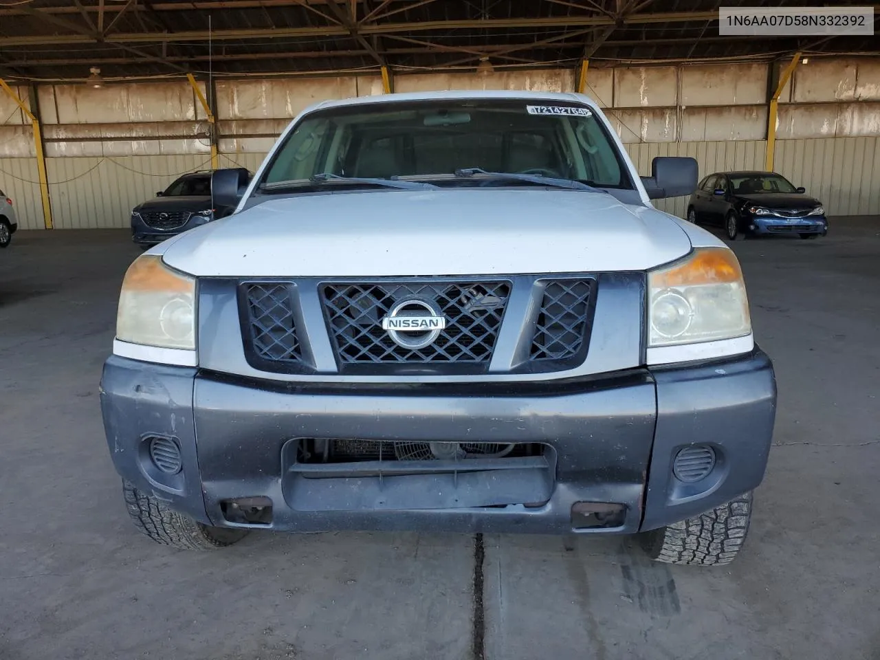 2008 Nissan Titan Xe VIN: 1N6AA07D58N332392 Lot: 72142764