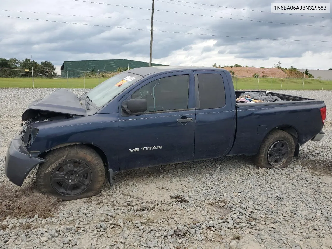 2008 Nissan Titan Xe VIN: 1N6BA06A38N329583 Lot: 72210644