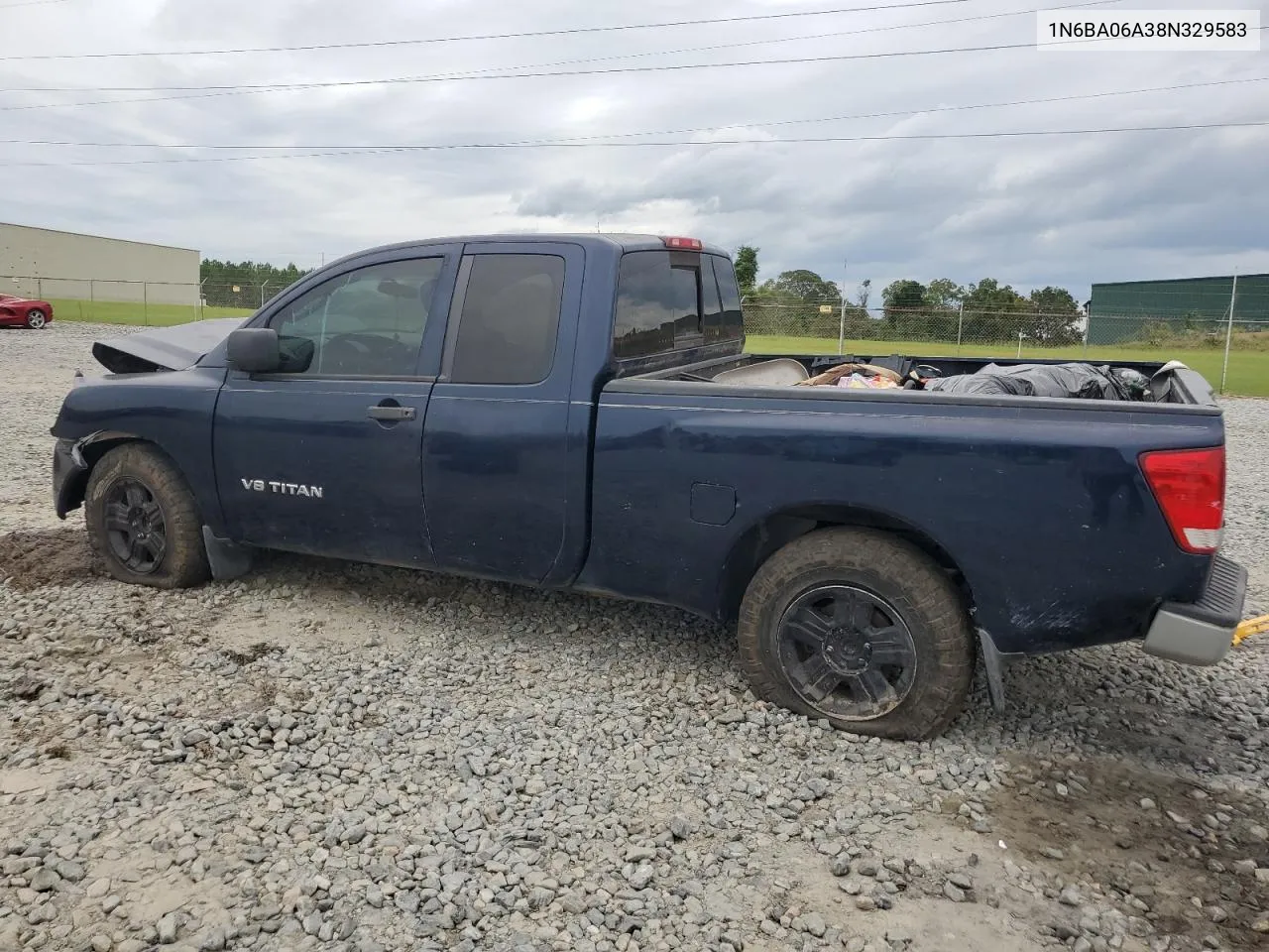 2008 Nissan Titan Xe VIN: 1N6BA06A38N329583 Lot: 72210644