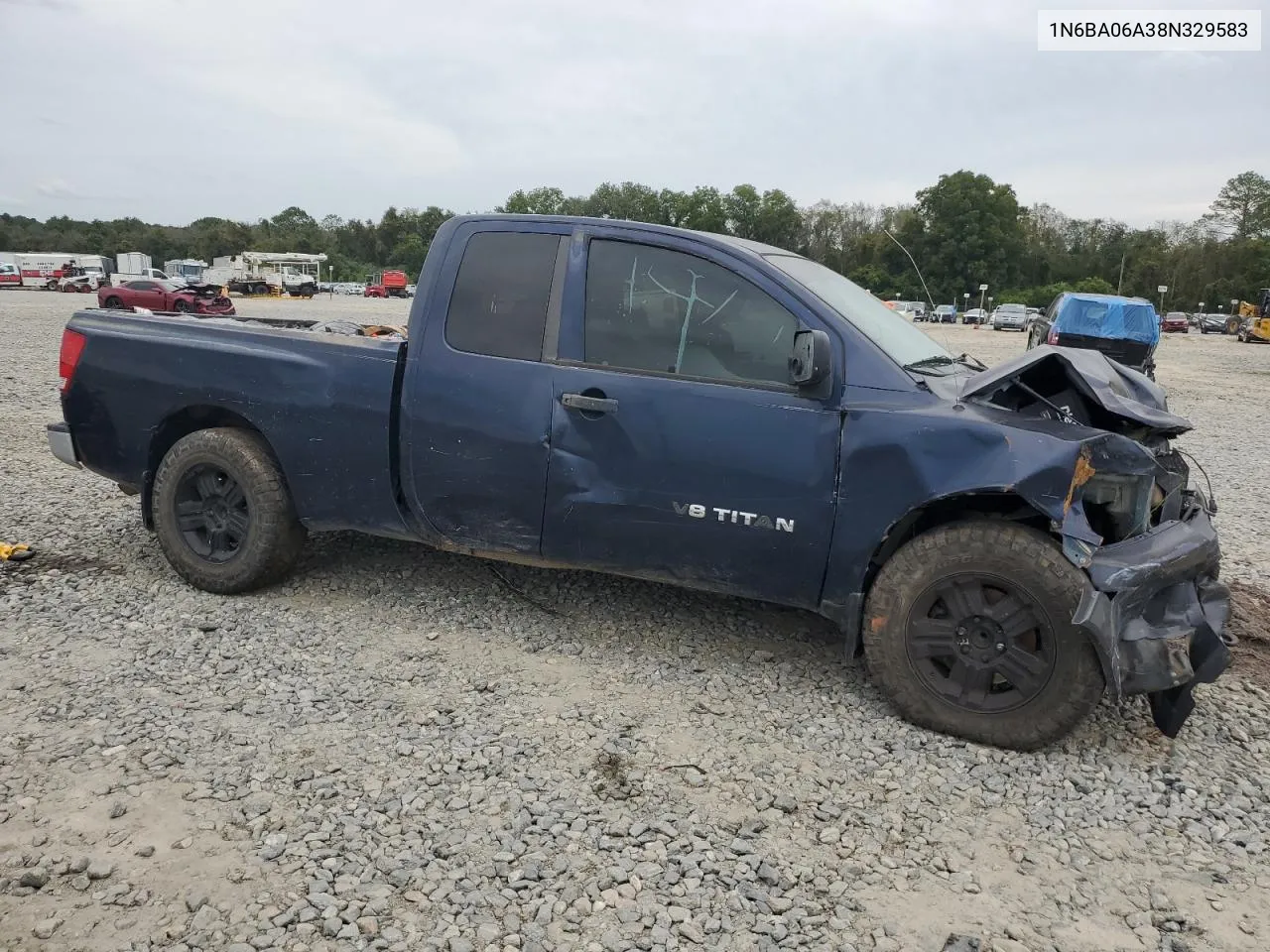 2008 Nissan Titan Xe VIN: 1N6BA06A38N329583 Lot: 72210644