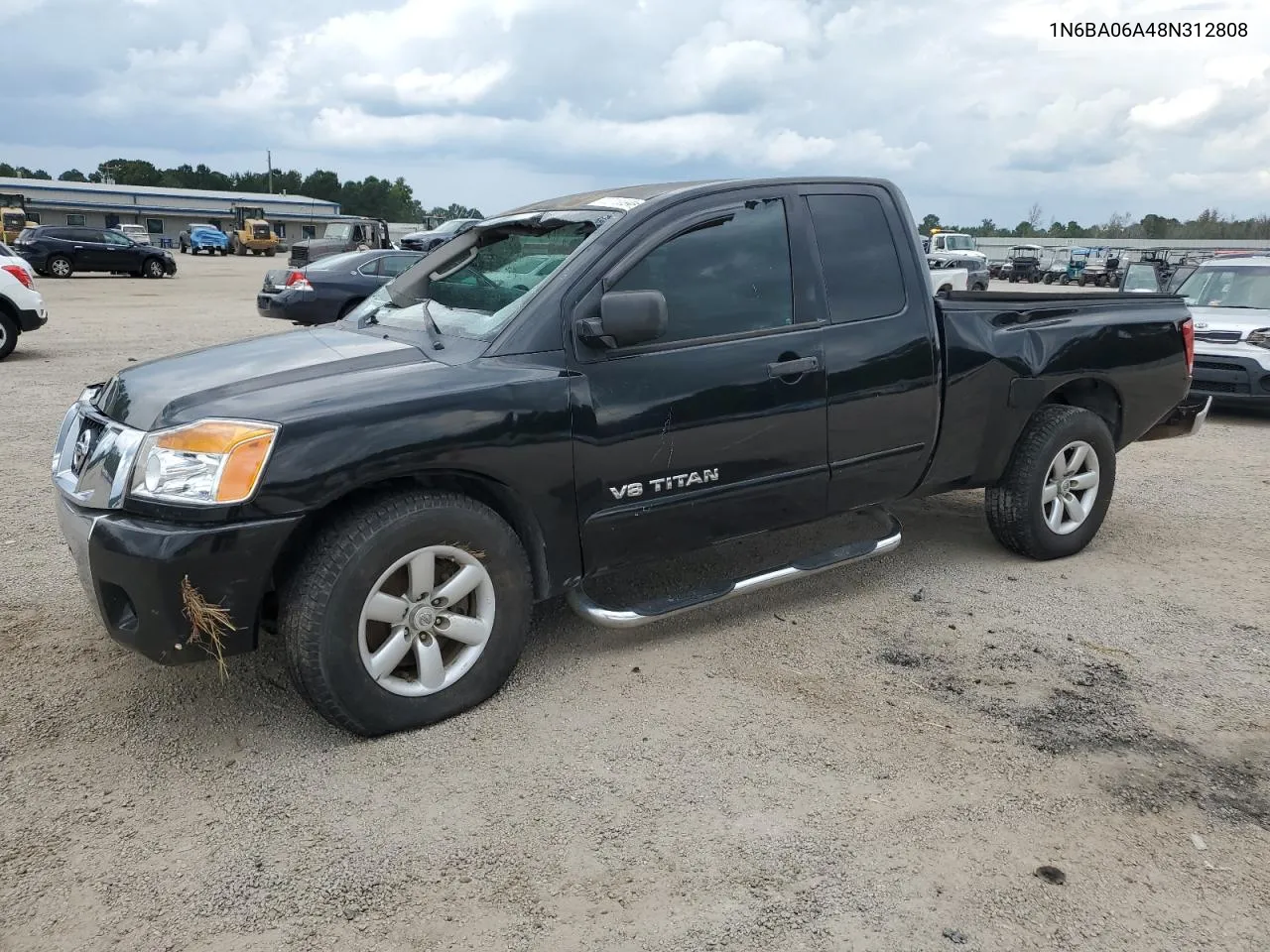 2008 Nissan Titan Xe VIN: 1N6BA06A48N312808 Lot: 72218694