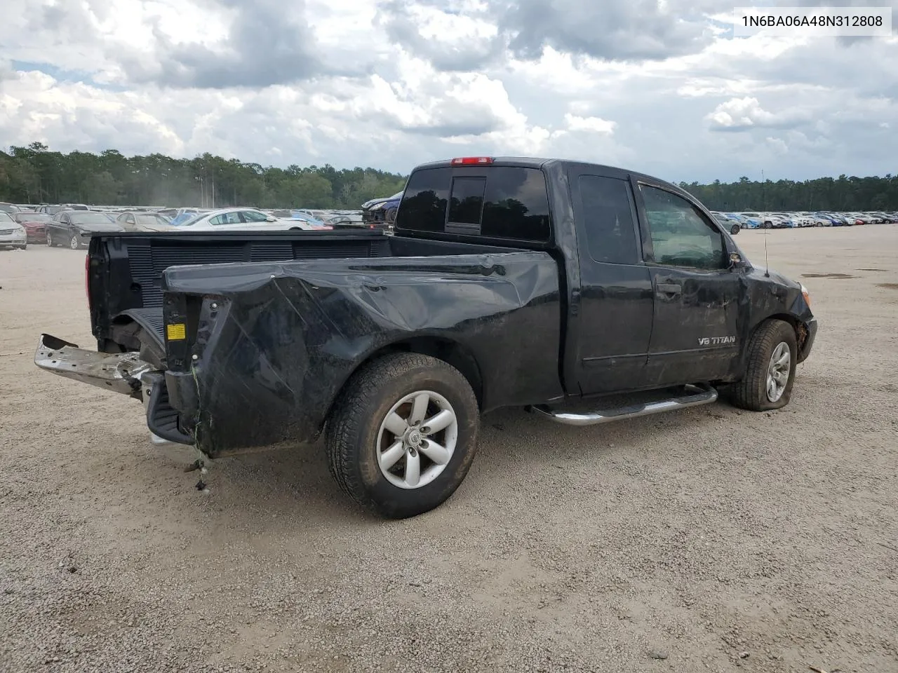 1N6BA06A48N312808 2008 Nissan Titan Xe