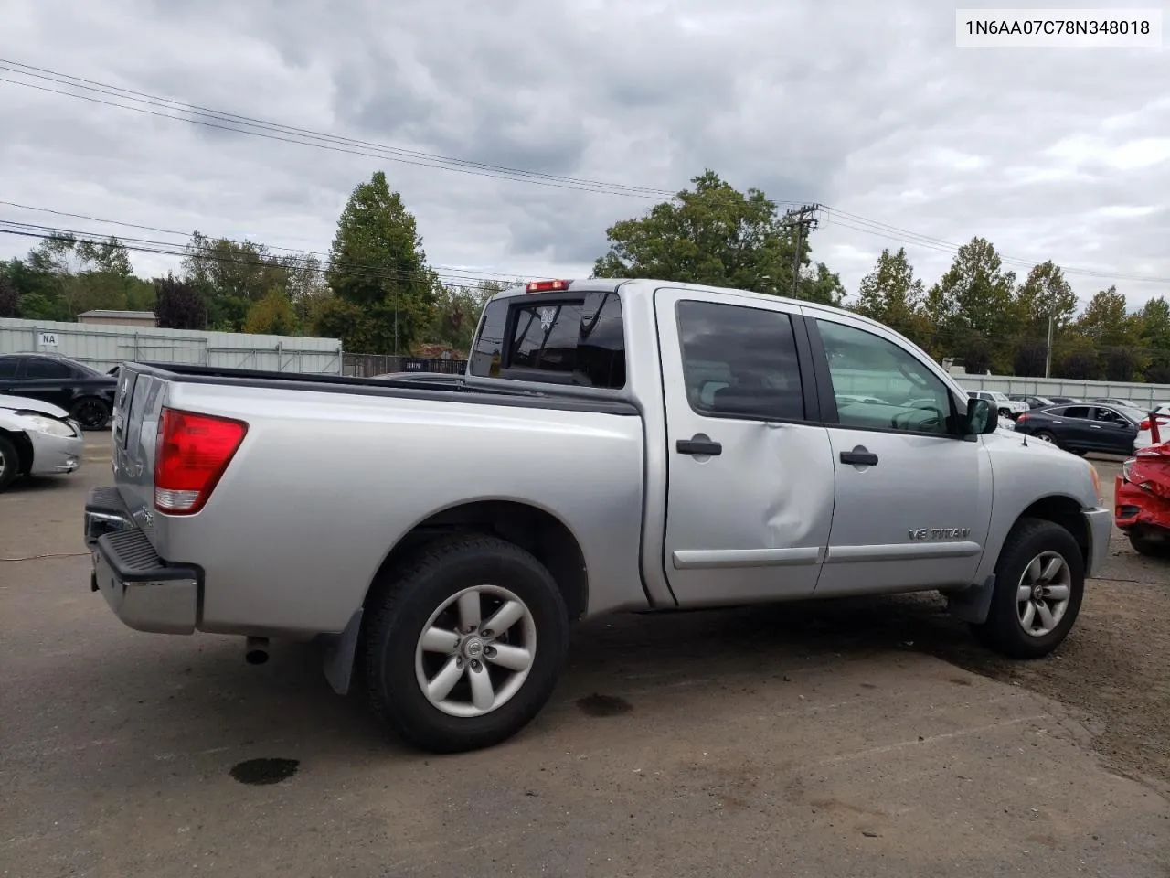 2008 Nissan Titan Xe VIN: 1N6AA07C78N348018 Lot: 72268574