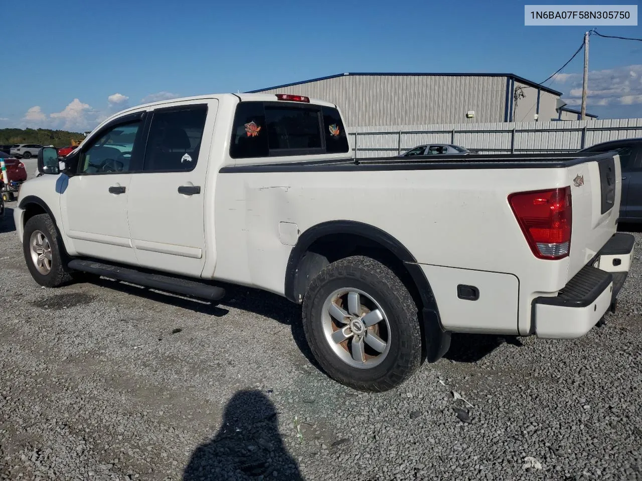 1N6BA07F58N305750 2008 Nissan Titan Xe