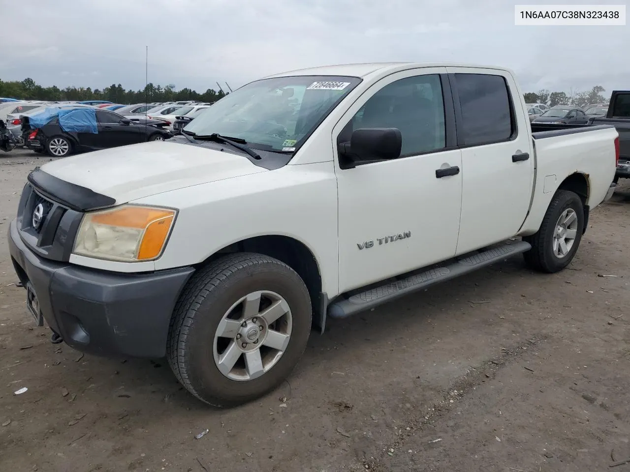 2008 Nissan Titan Xe VIN: 1N6AA07C38N323438 Lot: 72846664