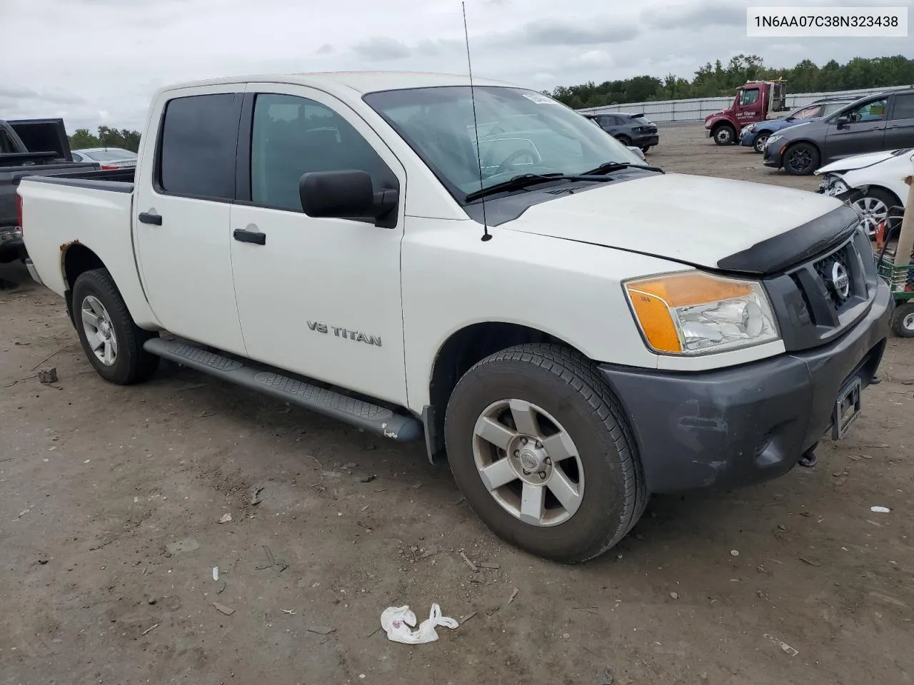 2008 Nissan Titan Xe VIN: 1N6AA07C38N323438 Lot: 72846664