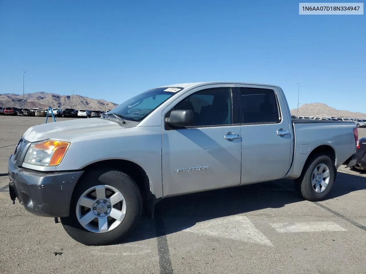 2008 Nissan Titan Xe VIN: 1N6AA07D18N334947 Lot: 73019144