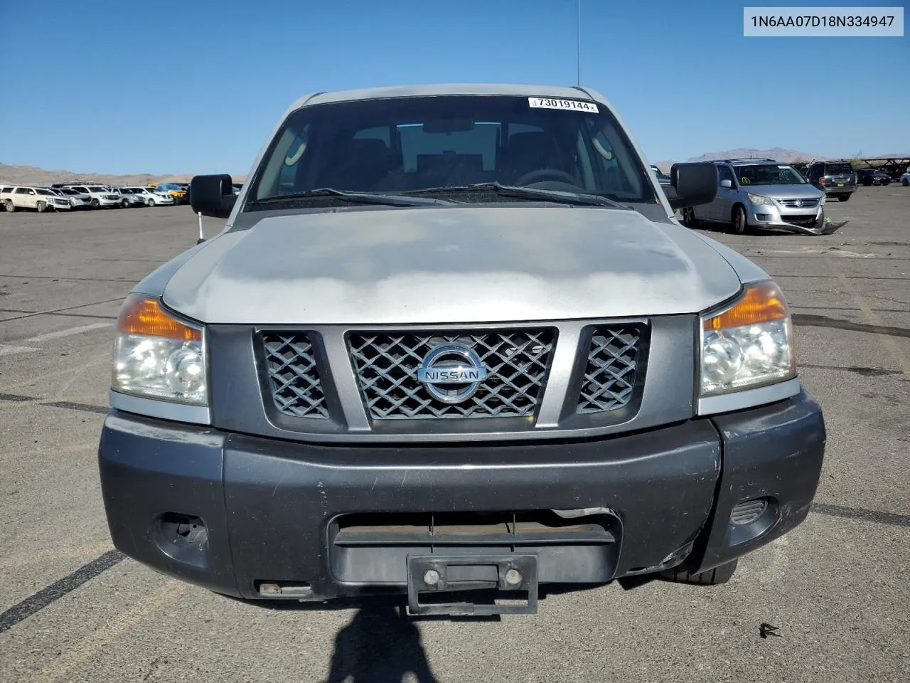 2008 Nissan Titan Xe VIN: 1N6AA07D18N334947 Lot: 73019144