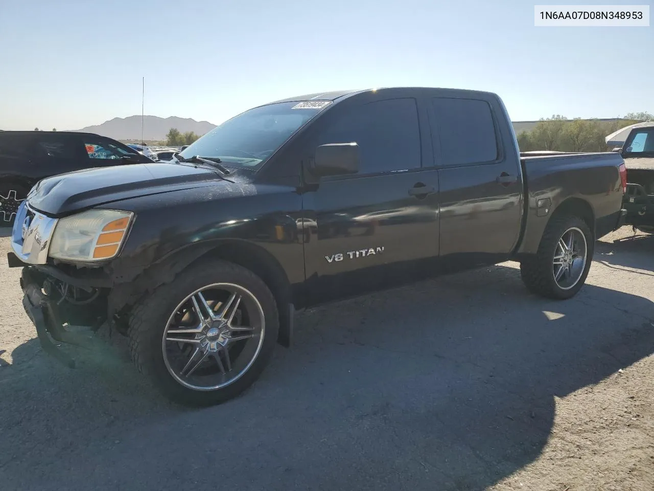 2008 Nissan Titan Xe VIN: 1N6AA07D08N348953 Lot: 73519434