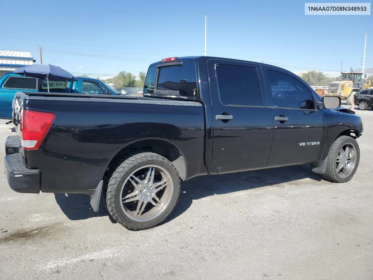 2008 Nissan Titan Xe VIN: 1N6AA07D08N348953 Lot: 73519434