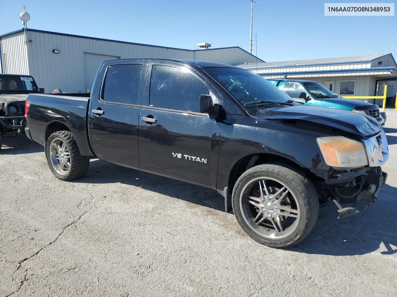 2008 Nissan Titan Xe VIN: 1N6AA07D08N348953 Lot: 73519434