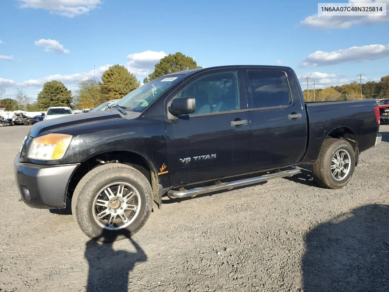 2008 Nissan Titan Xe VIN: 1N6AA07C48N325814 Lot: 74328094