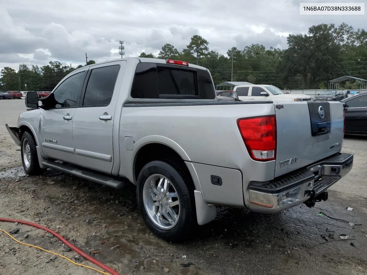 2008 Nissan Titan Xe VIN: 1N6BA07D38N333688 Lot: 74766474