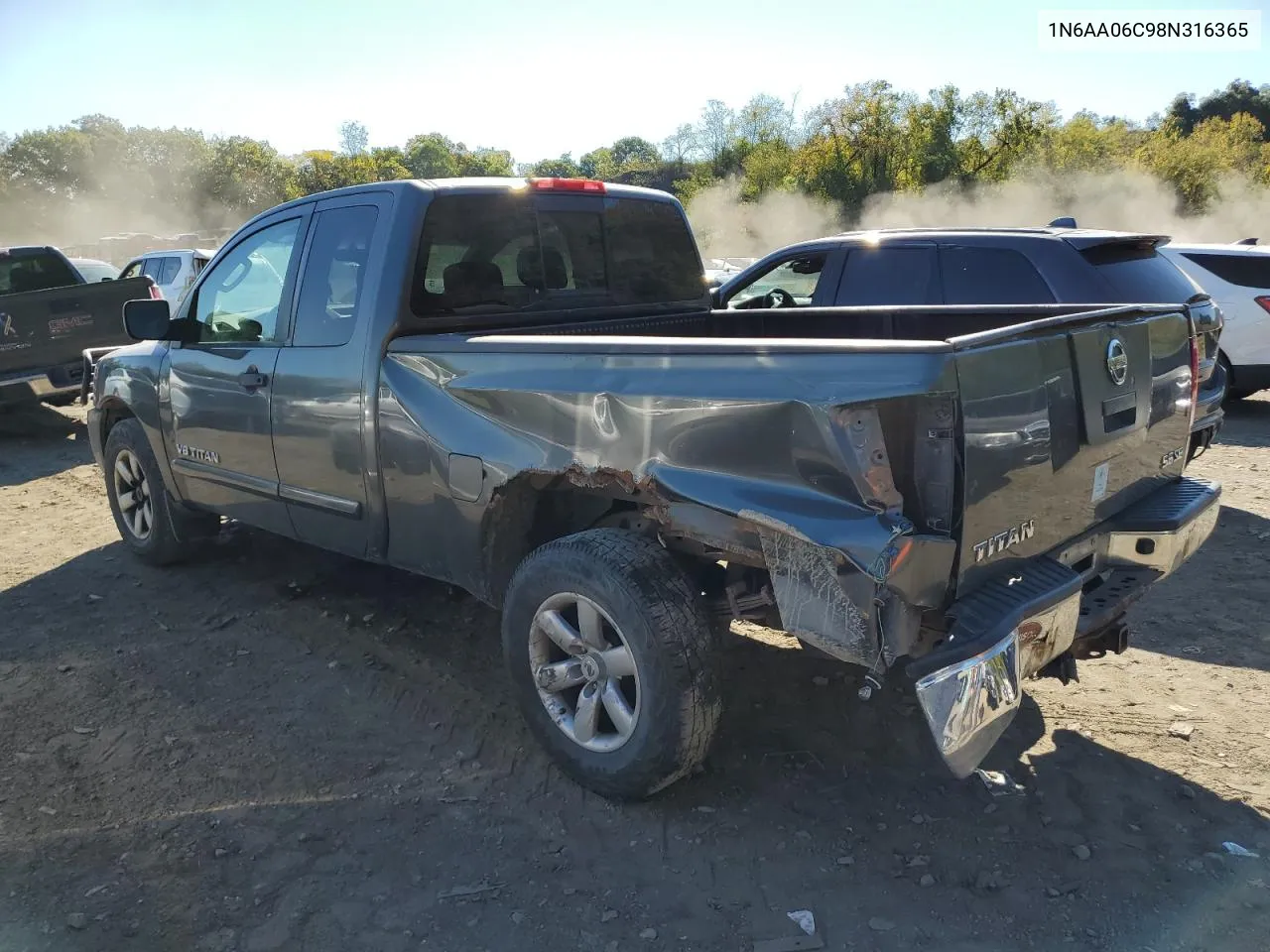 2008 Nissan Titan Xe VIN: 1N6AA06C98N316365 Lot: 74769614