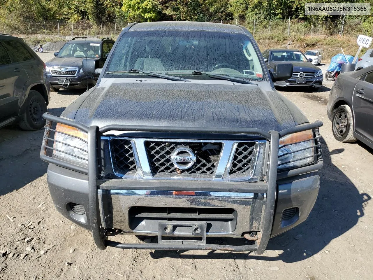 2008 Nissan Titan Xe VIN: 1N6AA06C98N316365 Lot: 74769614