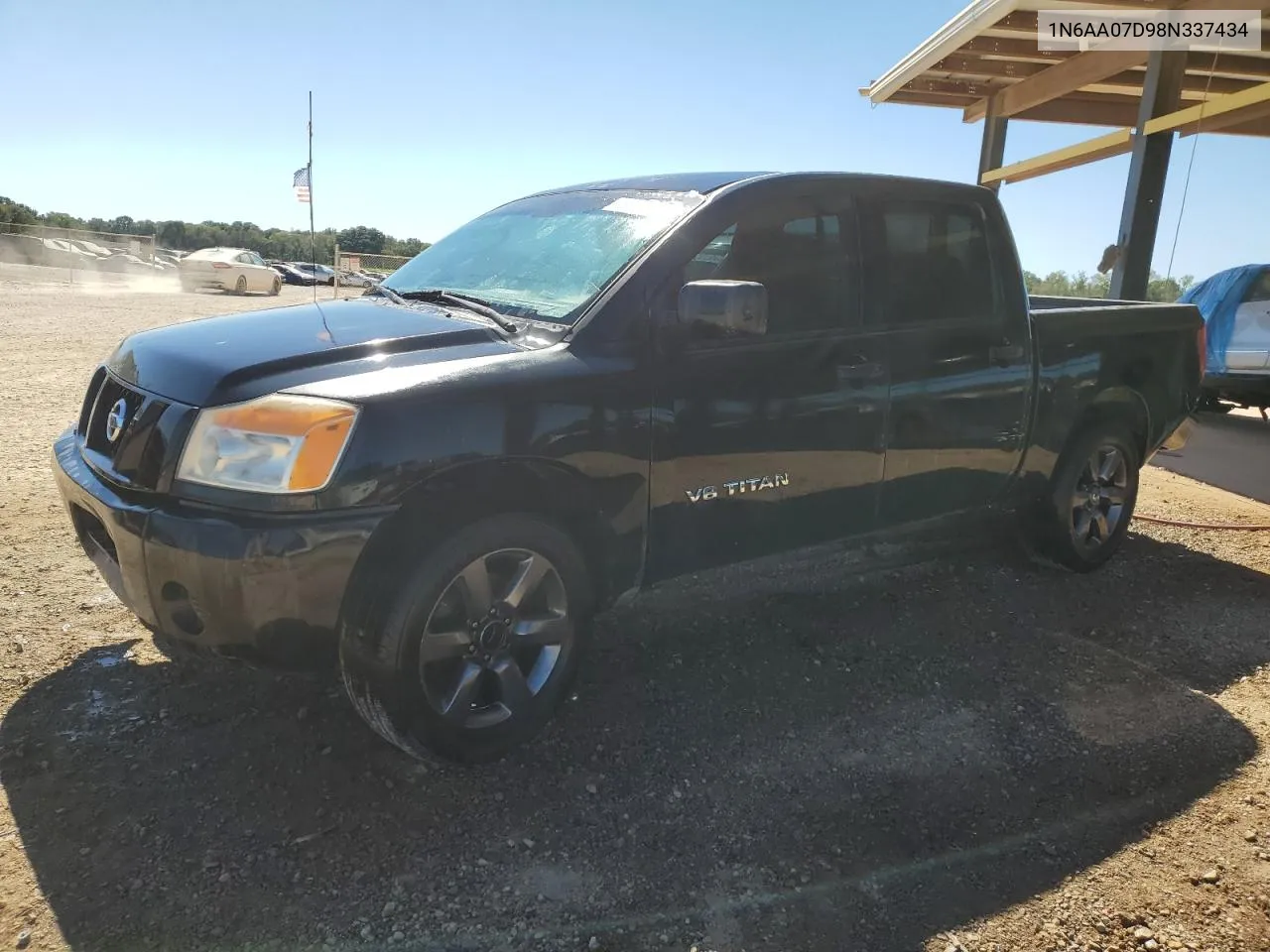 2008 Nissan Titan Xe VIN: 1N6AA07D98N337434 Lot: 75034754