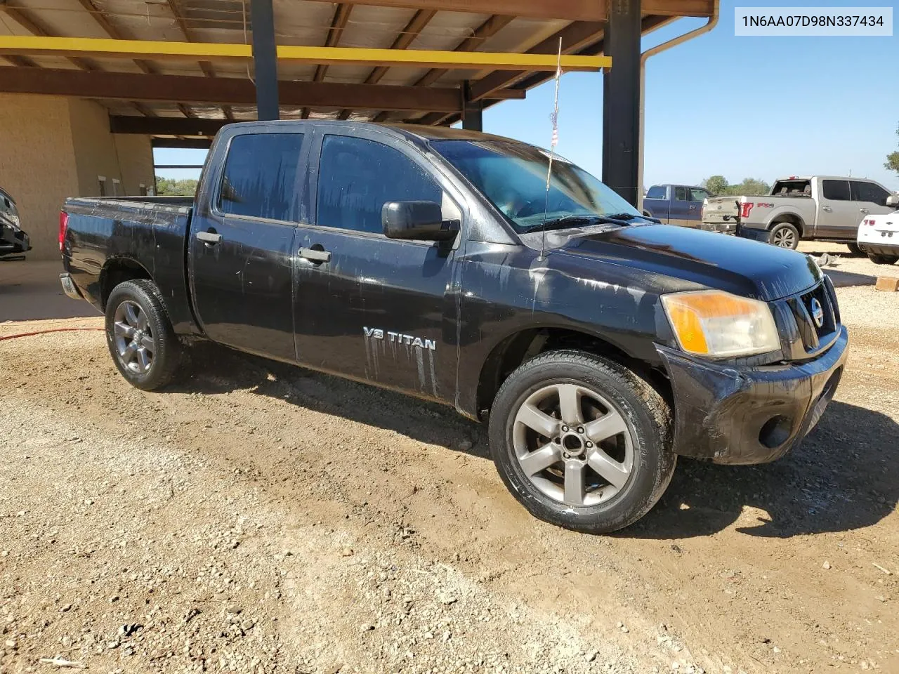 2008 Nissan Titan Xe VIN: 1N6AA07D98N337434 Lot: 75034754