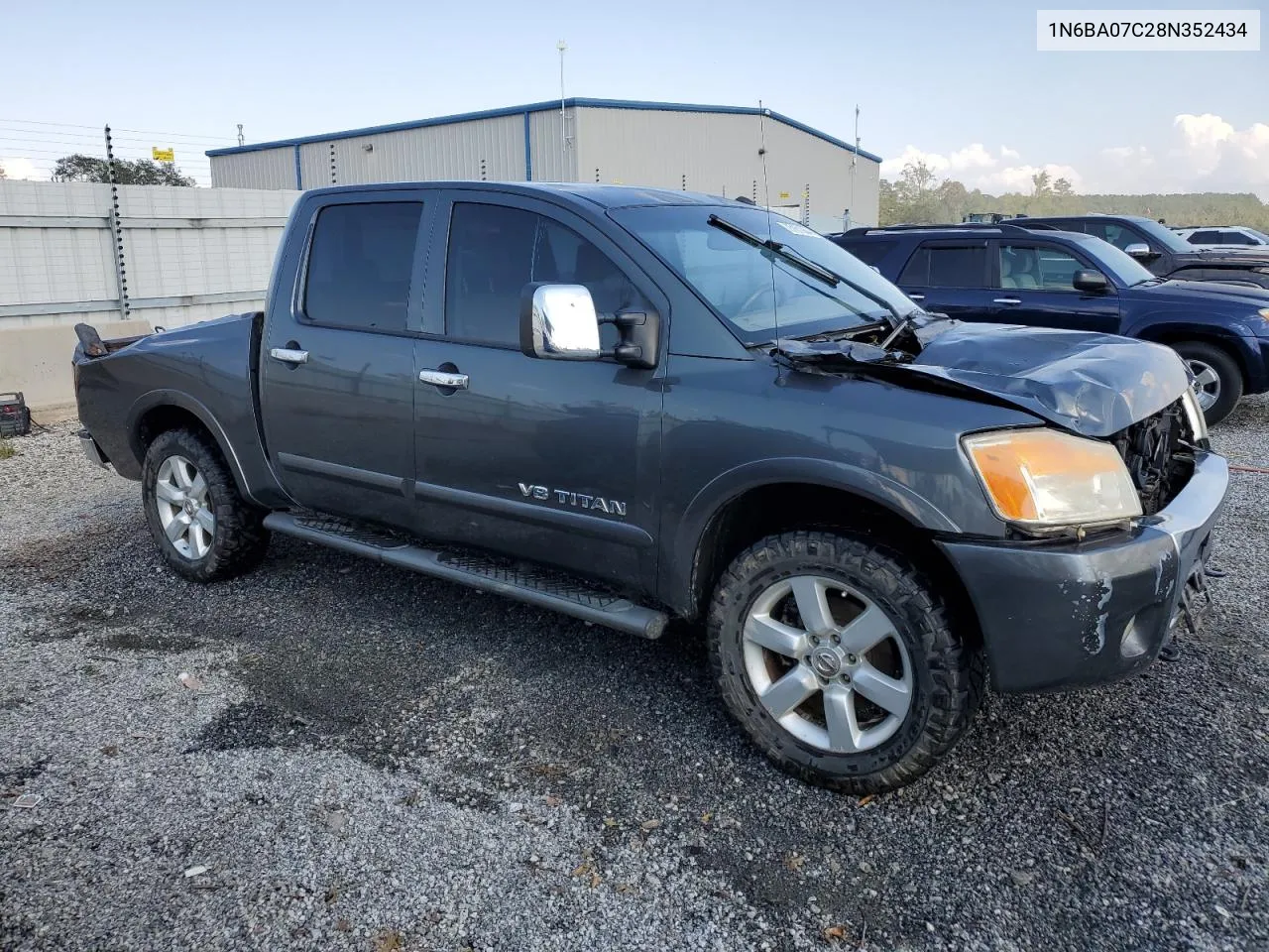 2008 Nissan Titan Xe VIN: 1N6BA07C28N352434 Lot: 75161984