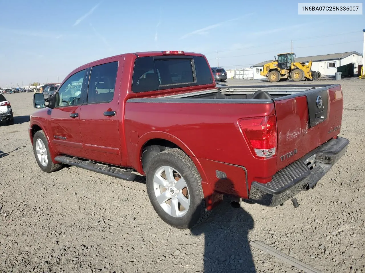 2008 Nissan Titan Xe VIN: 1N6BA07C28N336007 Lot: 75935964