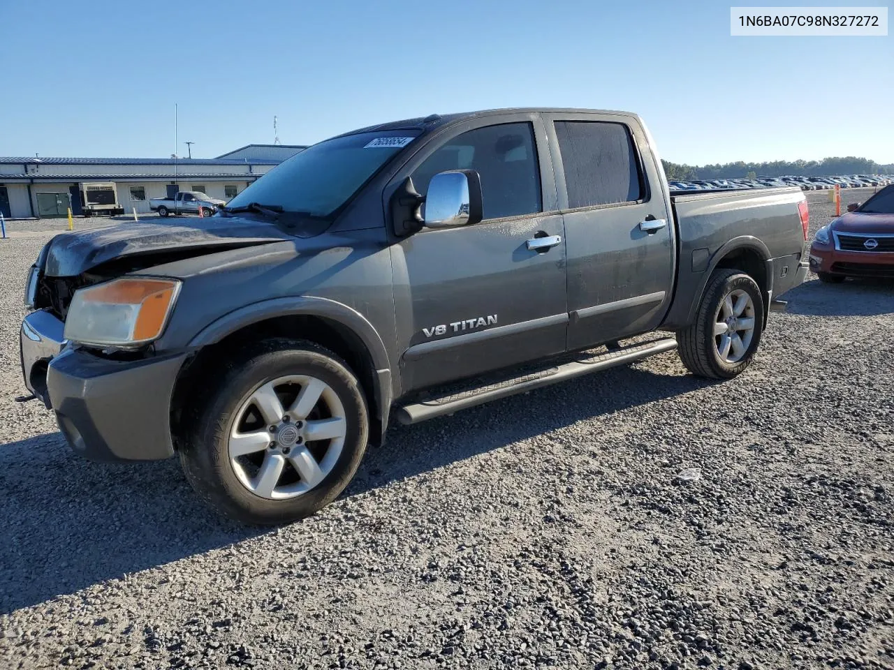 2008 Nissan Titan Xe VIN: 1N6BA07C98N327272 Lot: 76058654