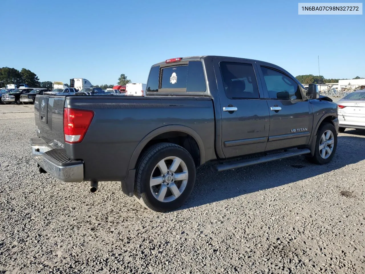 2008 Nissan Titan Xe VIN: 1N6BA07C98N327272 Lot: 76058654