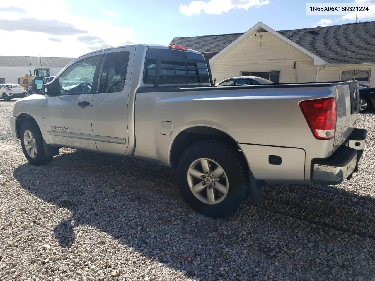 2008 Nissan Titan Xe VIN: 1N6BA06A18N321224 Lot: 77647054