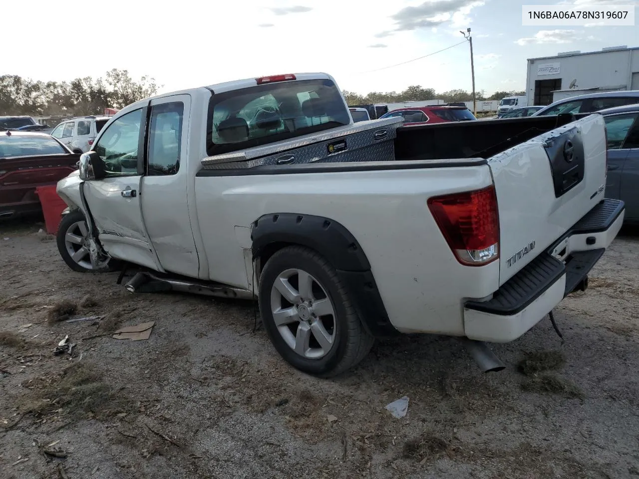 2008 Nissan Titan Xe VIN: 1N6BA06A78N319607 Lot: 77659654