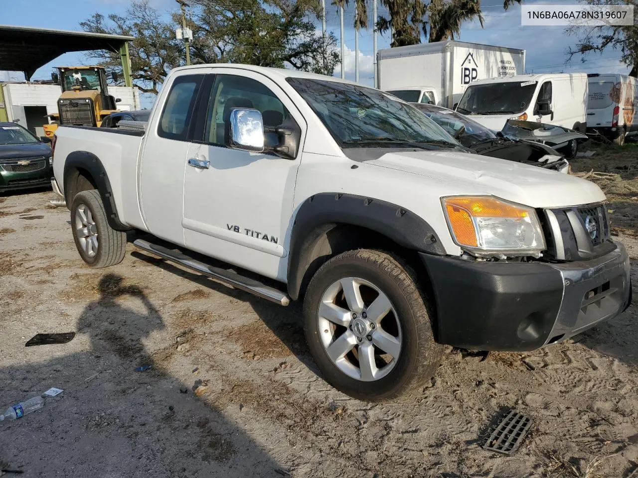 2008 Nissan Titan Xe VIN: 1N6BA06A78N319607 Lot: 77659654