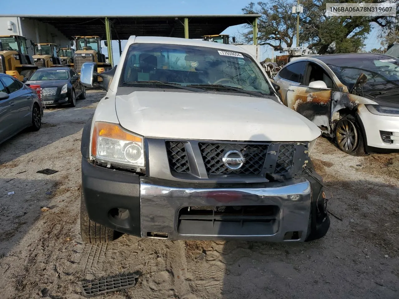 2008 Nissan Titan Xe VIN: 1N6BA06A78N319607 Lot: 77659654