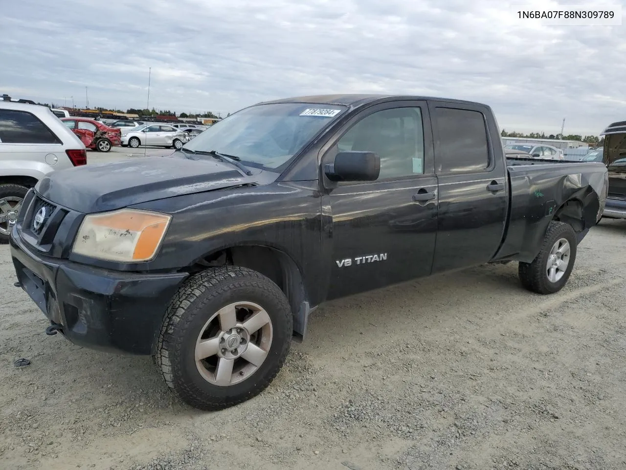 2008 Nissan Titan Xe VIN: 1N6BA07F88N309789 Lot: 77879284