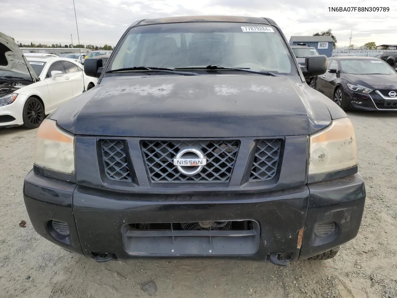 2008 Nissan Titan Xe VIN: 1N6BA07F88N309789 Lot: 77879284