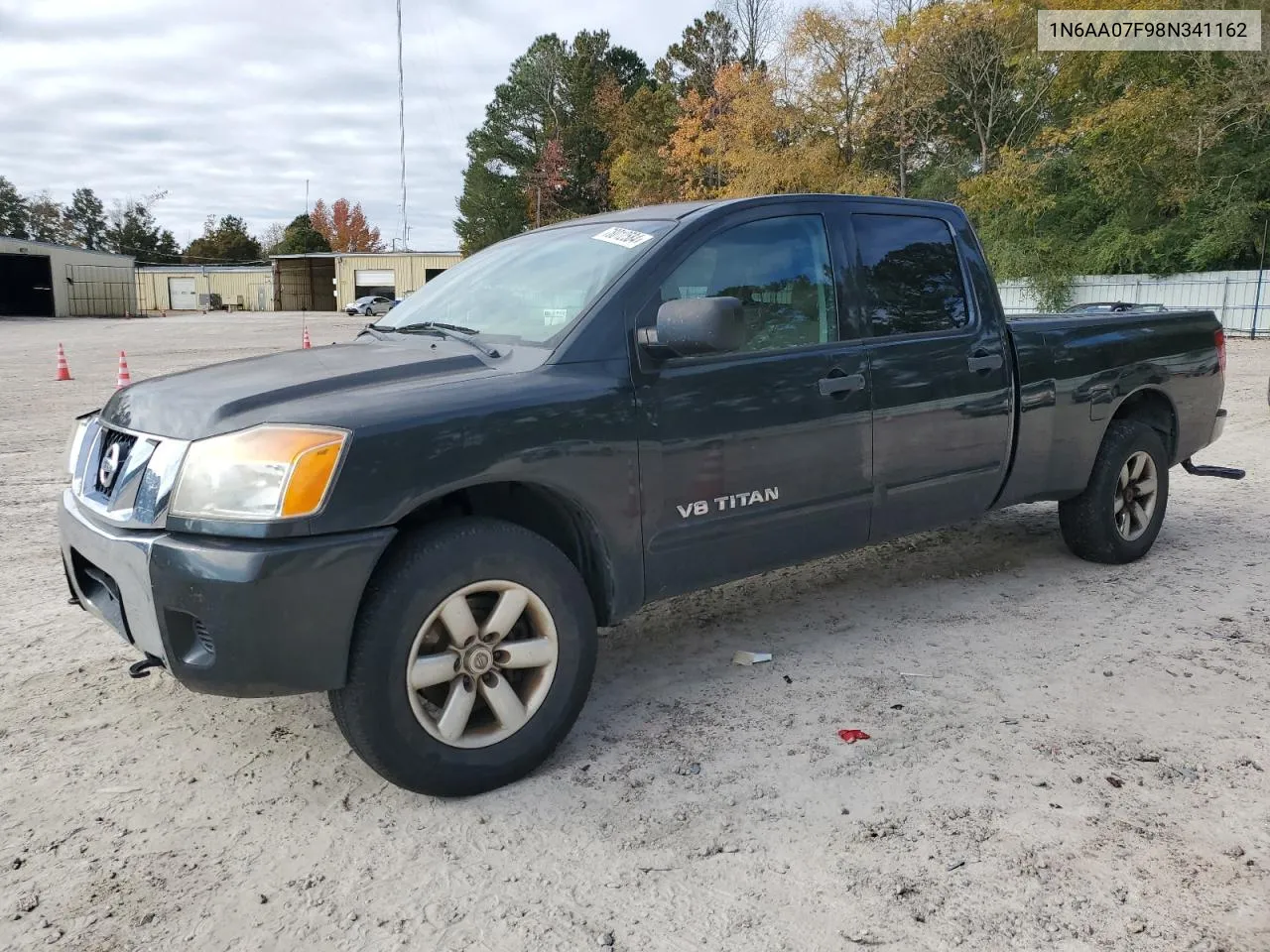 2008 Nissan Titan Xe VIN: 1N6AA07F98N341162 Lot: 78012584