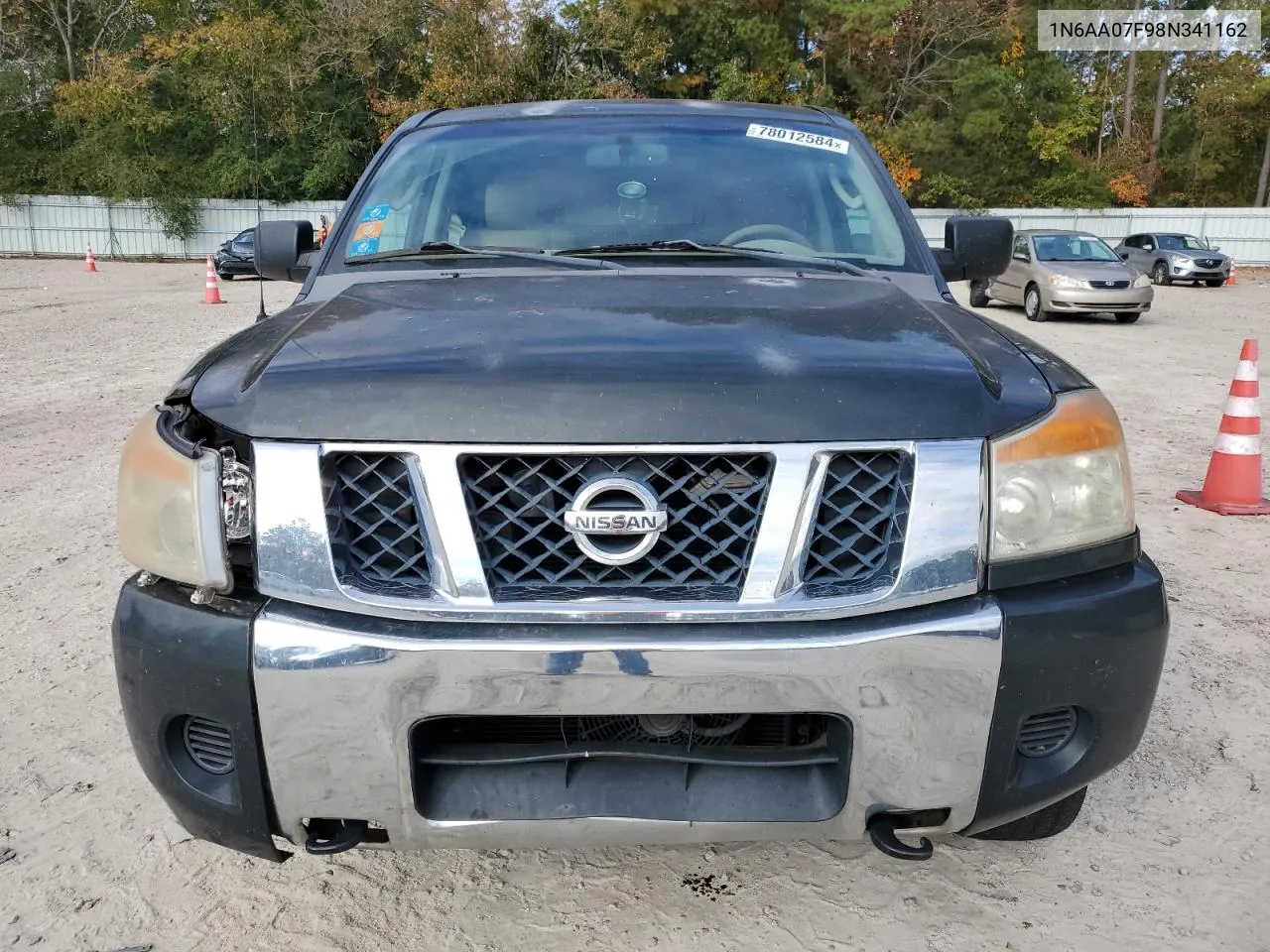 2008 Nissan Titan Xe VIN: 1N6AA07F98N341162 Lot: 78012584