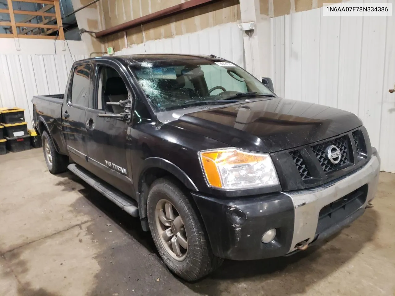 2008 Nissan Titan Xe VIN: 1N6AA07F78N334386 Lot: 78542274