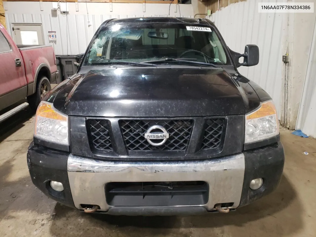 2008 Nissan Titan Xe VIN: 1N6AA07F78N334386 Lot: 78542274