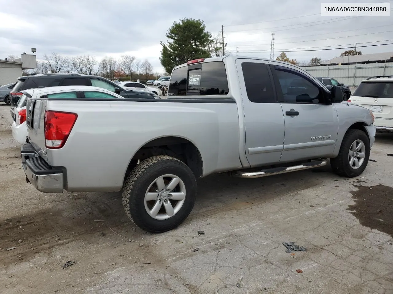 2008 Nissan Titan Xe VIN: 1N6AA06C08N344880 Lot: 78995594