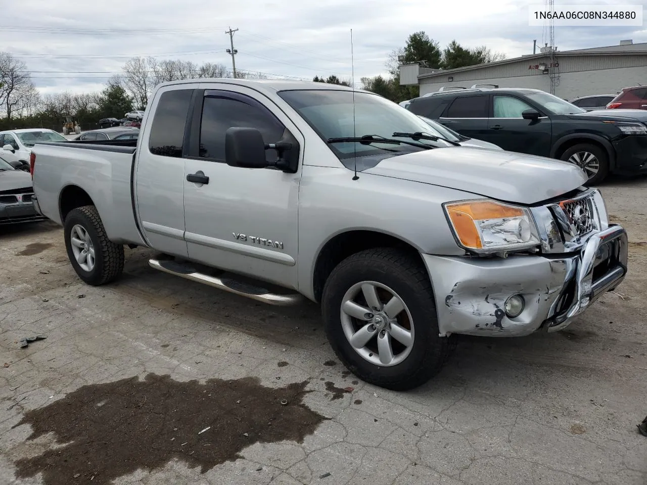 2008 Nissan Titan Xe VIN: 1N6AA06C08N344880 Lot: 78995594