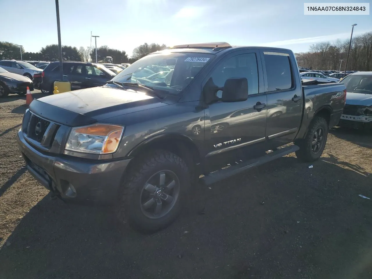 2008 Nissan Titan Xe VIN: 1N6AA07C68N324843 Lot: 79276434