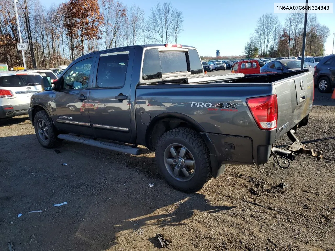 2008 Nissan Titan Xe VIN: 1N6AA07C68N324843 Lot: 79276434