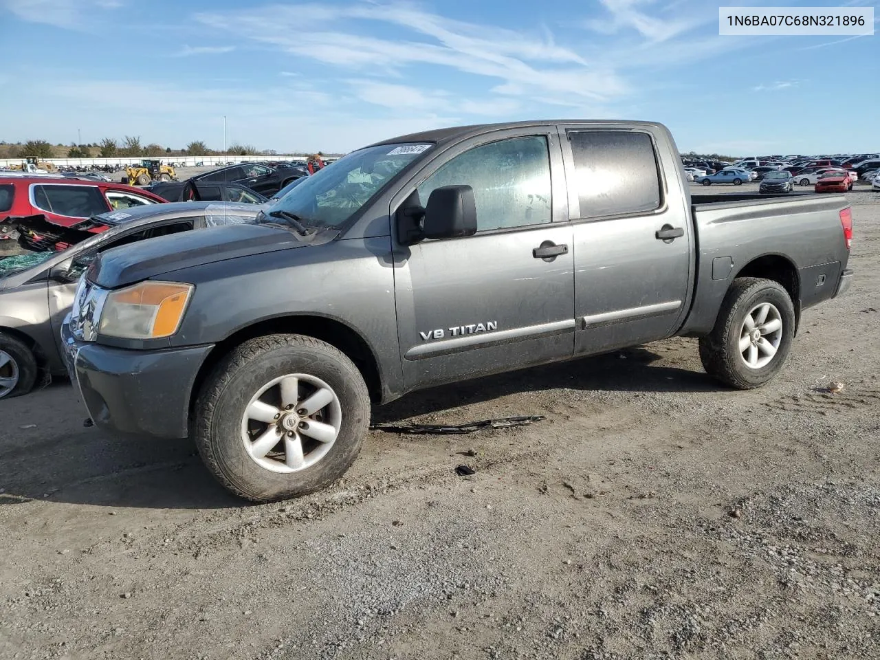 2008 Nissan Titan Xe VIN: 1N6BA07C68N321896 Lot: 79666474