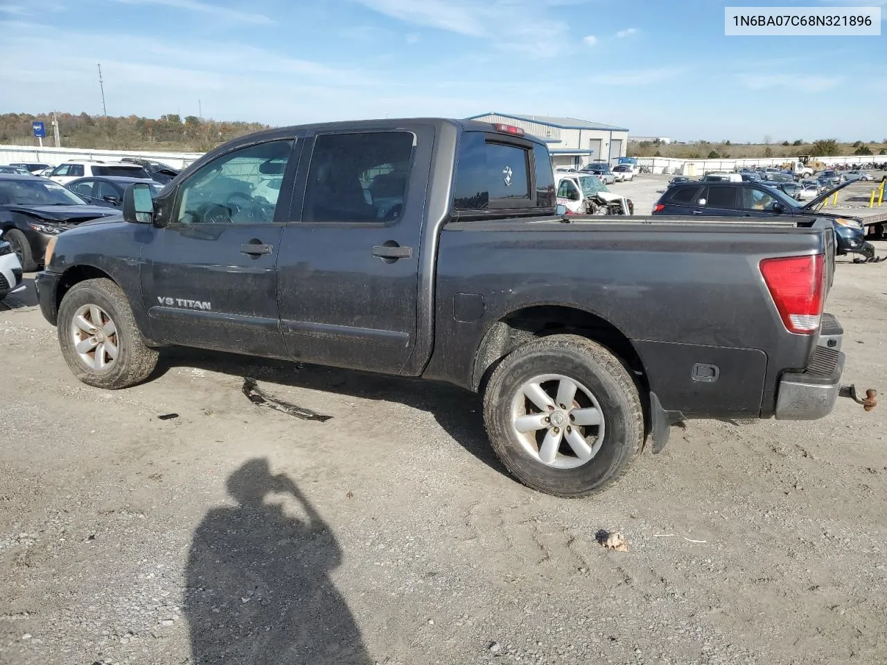 2008 Nissan Titan Xe VIN: 1N6BA07C68N321896 Lot: 79666474