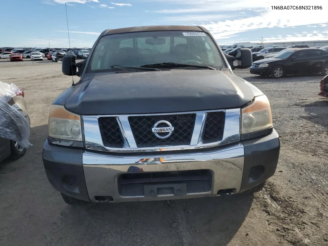 2008 Nissan Titan Xe VIN: 1N6BA07C68N321896 Lot: 79666474