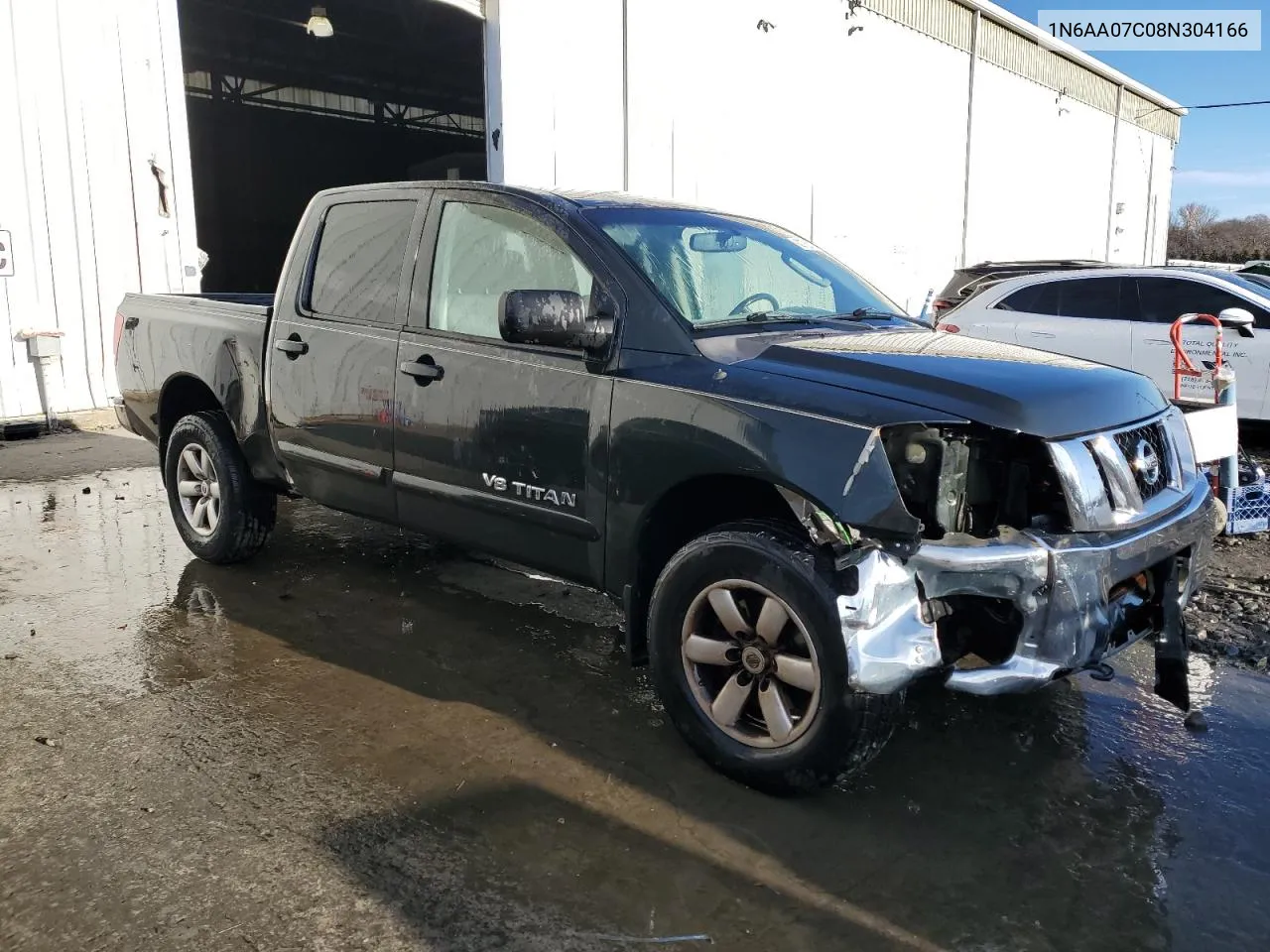 2008 Nissan Titan Xe VIN: 1N6AA07C08N304166 Lot: 80732374