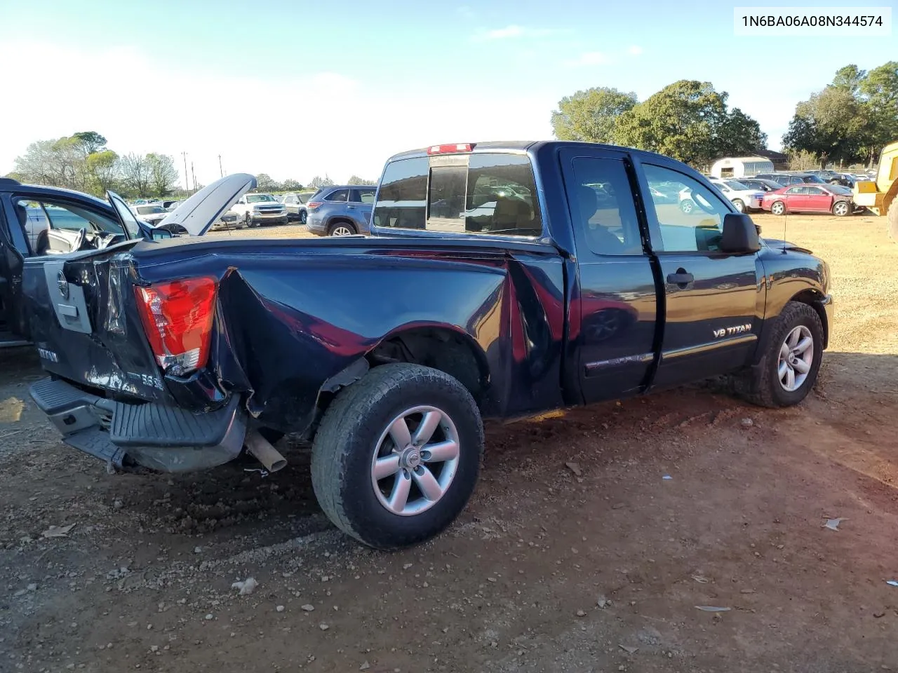 1N6BA06A08N344574 2008 Nissan Titan Xe